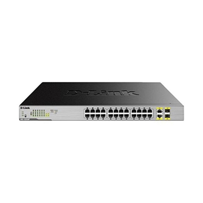 Product Switch Ντουλαπιού D-Link DGS-1026MP 24 x PoE 2 x SFP base image