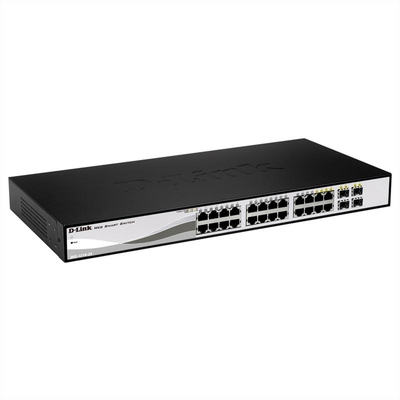 Product Network Switch D-Link 24-PORT LAYER2 POE GIGABIT base image