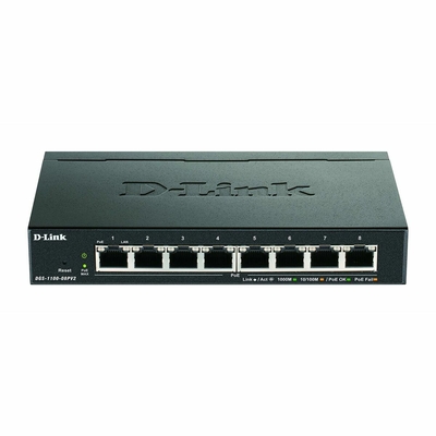 Product Network Switch D-Link DGS-1100-08PV2/E base image