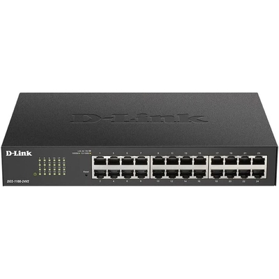 Product Network Switch D-Link DGS-1100-24V2/E base image