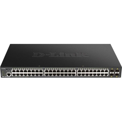 Product Network Switch D-Link 52-PORT SMART MGD POE+GB base image