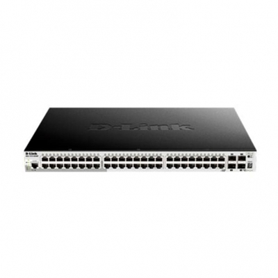 Product Network Switch D-Link 52-PORT SMART POE+ base image