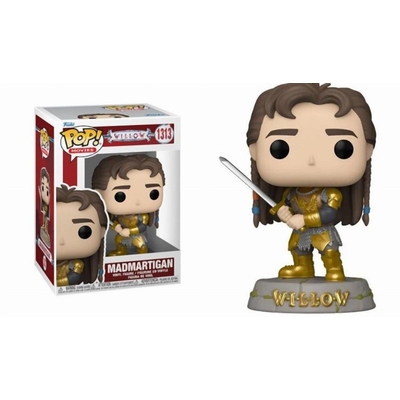 Product Figures  Statues Funko Pop! Disney: Willow S1 - Madmartigan (Metallic) #1313 Bobble-Head Vinyl Figure base image