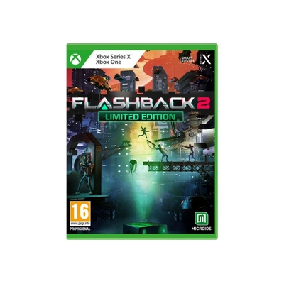 Product XSX Flashback 2 - Limited Edition EN,ES,FR,IT Pack / Pegi / Hard Paper Cover / Steelbook base image