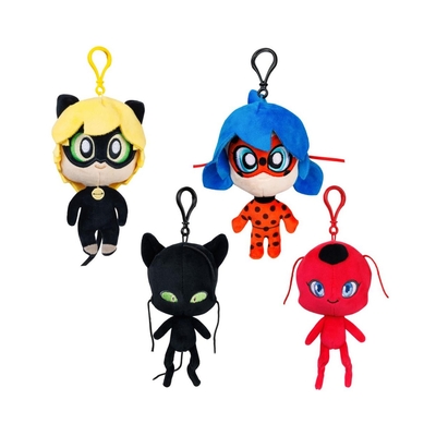Product Λούτρινο P.M.I. Miraculous Clip On Plush Characters (S1) (Random) (MLB7004) base image