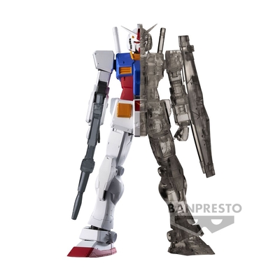 Product Banpresto Internal Structure: Mobile Suit Gundam - Rx-78-2 (Black Clear Ver.) Statue (14cm) (19087) base image
