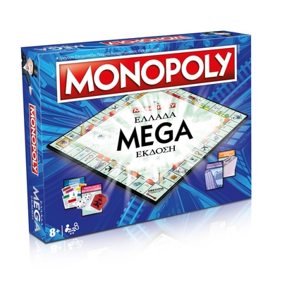 Product Winning Moves Monopoly - Ελλάδα Mega Έκδοση Επιτραπέζιο (Ελληνική Γλώσσα) (WM03425-GRK) base image