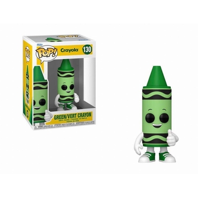 Product Funko Pop! Crayola - Green Crayon #130 Vinyl Figure EN,FR,ES,DE,IT,PT,NL,DK,SE,RU Pack / Carton Window Box with Plastic Film base image