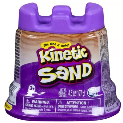Product Spin Master Kinetic Sand - Purple SandCastle Single Container (20128038) base image