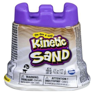 Product Spin Master Kinetic Sand - White SandCastle Single Container (20128040) base image