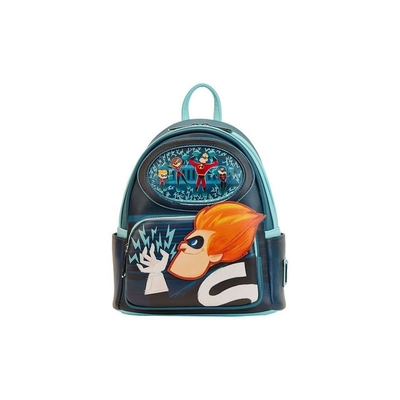 Product Loungefly Disney: Pixar Moments Incredibles - Syndrome Mini Backpack (WDBK2929) EN,FR,ES,DE,IT,PT,NL,DK,SE,RU Label / Plastic Bag base image