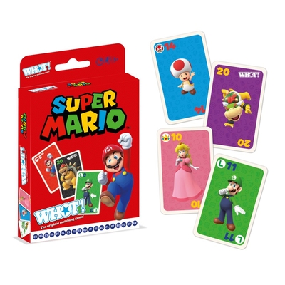 Product Winning Moves: Whot! Super Mario Card Game (WM02857-ML1) base image