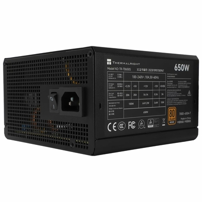 Product Τροφοδοτικό Thermalright TB650S ATX 650 W 80 Plus Bronze  base image