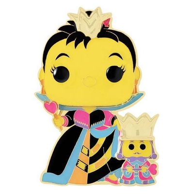 Product Funko Pop! Pin: Disney Alice - Queen and King of Hearts #19 Large Enamel Pin base image