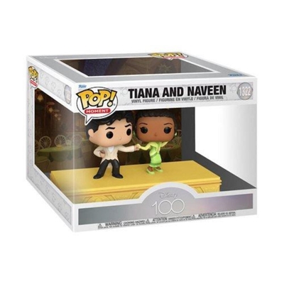 Product Figures  Statues Funko Pop! Moments: Disneys 100Th - Tiana And Naveen #1322 Vinyl Figures base image