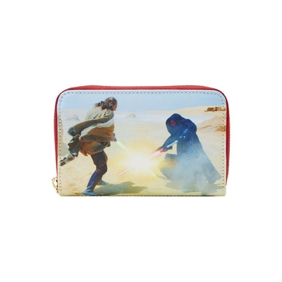 Product Loungefly Star Wars - Scenes Series Phantom Menace Zip Around Wallet (STWA0234) EN,FR,ES,DE,IT,PT,NL,DK,SE,RU Label / Plastic Bag base image