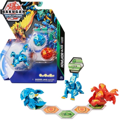 Product Spin Master Bakugan Evolutions: Howlkor Ultra Starter Pack (6063601) base image