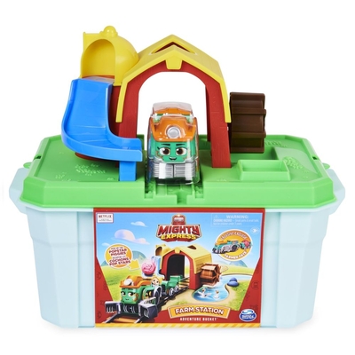 Product Spin Master Mighty Express: Farm Station Adventure Bucket (6060195) base image