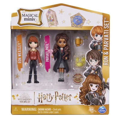 Product Spin Master Wizarding World Harry Potter: Ron  Parvati Set Magical Minis (6064902) base image