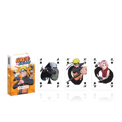 Product Winning Moves: Waddingtons No.1 - Naruto Playing Cards (WM03022-EN1) base image