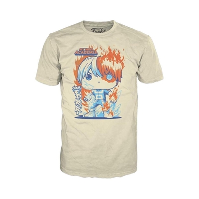 Product T-Shirt Funko Boxed  My Hero Academia Todoroki (L) base image