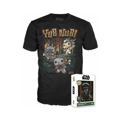 Product Funko Boxed Tees: Disney Star Wars Return of the Jedi - Village of Ewoks (S) base image