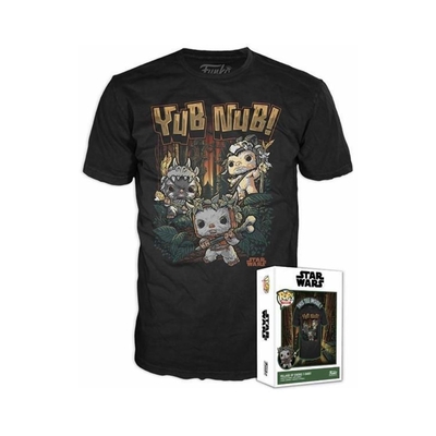 Product Funko Boxed Tees: Disney Star Wars Return of the Jedi - Village of Ewoks (L) base image