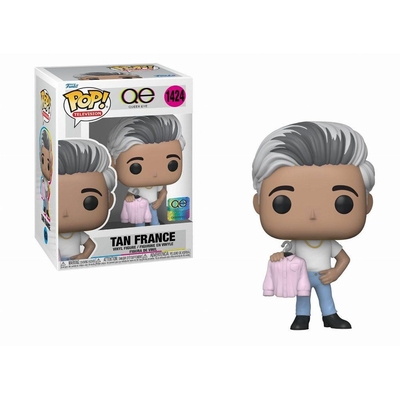 Product Funko Pop! Television: Queer Eye - Tan France #1424 Vinyl Figure EN,FR,ES,DE,IT,PT,NL,DK,SE,RU Pack / Carton Window Box with Plastic Film base image