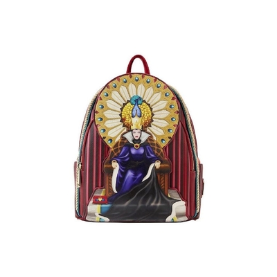 Product Loungefly Disney: Snow White - Evil Queen Throne Mini Backpack (WDBK3064) EN,FR,ES,DE,IT,PT,NL,DK,SE,RU Label / Plastic Bag base image