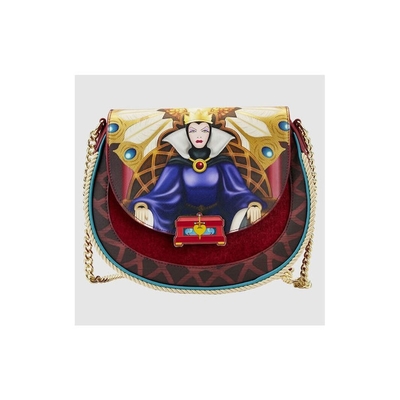 Product Loungefly Disney: Snow White - Evil Queen Throne Cross Boddy Bag (WDTB2789) EN,FR,ES,DE,IT,PT,NL,DK,SE,RU Label / Plastic Bag base image