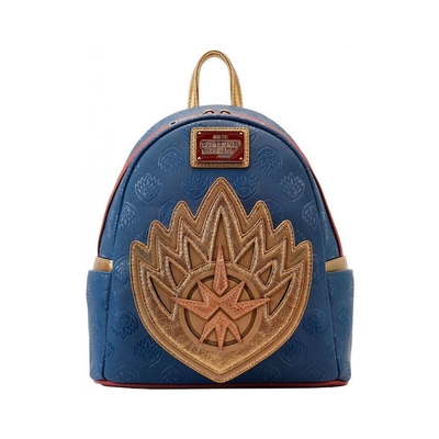 Product Loungefly Marvel: Guardians Of The Galaxy 3 - Ravager Badge Mini Backpack (MVBK0288) EN,FR,ES,DE,IT,PT,NL,DK,SE,RU Label / Plastic Bag base image