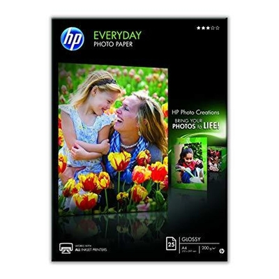 Product Γυαλιστερό Φωτογραφικό Χαρτί HP A4 25 Φύλλα base image