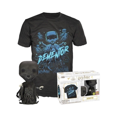 Product T-Shirt Funko Pop! (Adult): Harry Potter Dementor (Glows in the Dark) Vinyl Figure and T-Shirt (S) base image