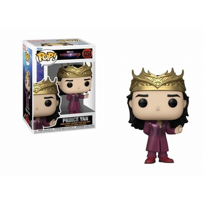 Product Funko Pop! The Marvels - Prince Yan #1254 Bobble-Head Vinyl Figure EN,FR,ES,DE,IT,PT,NL,DK,SE,RU Pack / Carton Window Box with Plastic Film base image