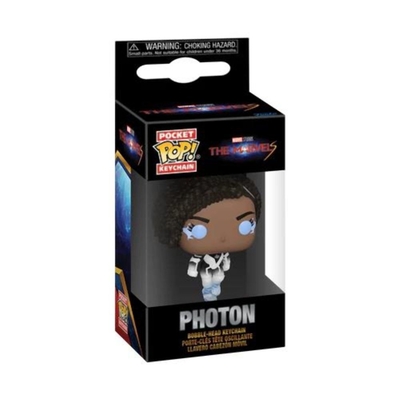 Product Funko Pocket Pop!: The Marvels - Photon Bobble-Head Vinyl Figure Keychain base image