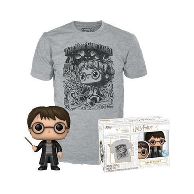 Product T-Shirt Funko Pop! (Adult): Harry Potter Harry Potter Vinyl Figure and T-Shirt (M) base image