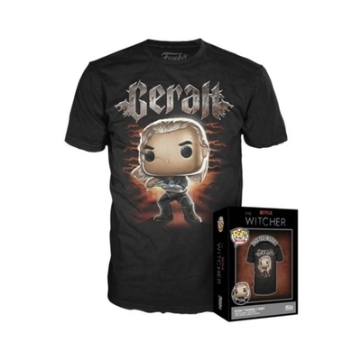 Product T-Shirt Funko Boxed  The Witcher Geralt Training (XL) base image
