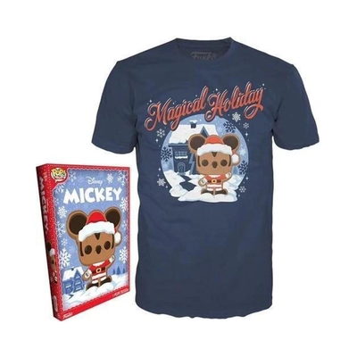 Product T-Shirt Funko Boxed  Disney Holiday Santa Mickey (L) base image