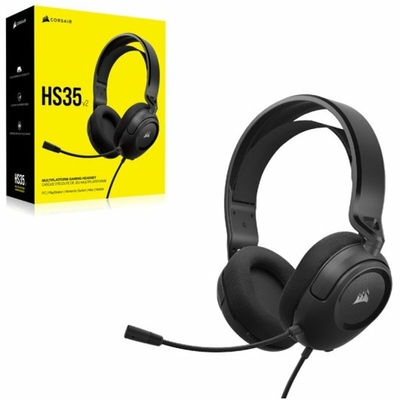 Product Ακουστικά με Μικρόφωνο Corsair HS35 v2 Μαύρο base image