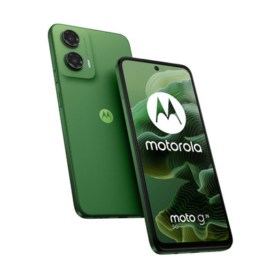Product Smartphone Motorola G35 4+256Gb Ds 5G Leaf Green base image