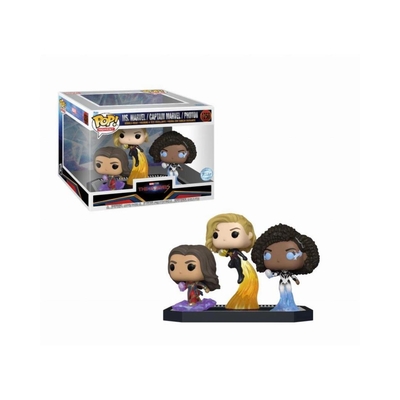 Product Φιγούρα Funko Pop! Moment: The Marvels - Ms. Marvel / Captain Marvel / Photon #1258 Bobble-Head base image