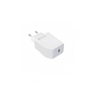 Product Φορτιστής Τοίχου Muvit KTMVAI01 Λευκό 20 W base image