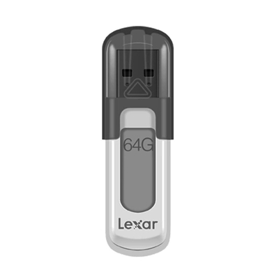 Product USB Flash 64GB Lexar JumpDrive V100 Λευκό/Γκρι base image