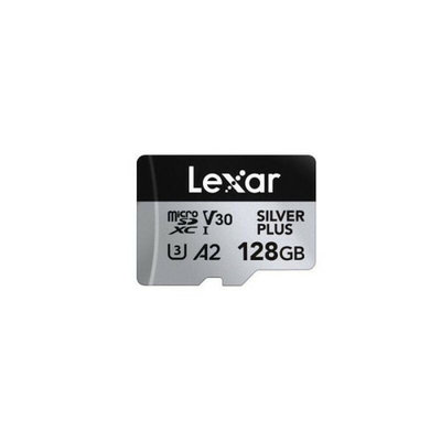 Product Κάρτα Μνήμης microSD 128GB Lexar Lexar High-performance SILVER PLUS base image