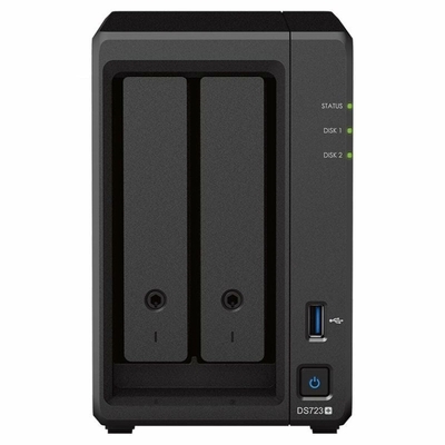 Product NAS Synology DS723+ Μαύρο AM4 Socket: AMD Ryzen R1600 base image