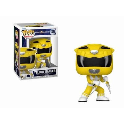 Product Figures  Statues Funko Pop! Television: Power Rangers - Yellow Ranger #1375 Vinyl Figure base image