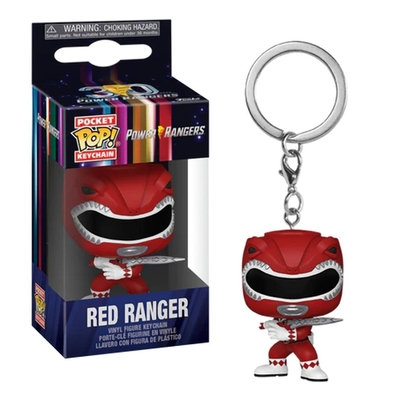 Product Figures  Statues Funko Pocket Pop! Power Rangers - Red Ranger Vinyl Figure Keychain base image