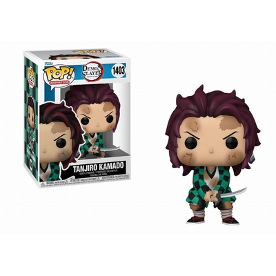 Product Funko Pop! Animation: Demon Slayer Kimetsu No Yaiba - Tanjiro Kamado (Training) #1403 Vinyl Figure base image
