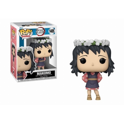 Product Funko Pop! Animation: Demon Slayer: Kimetsu No Yaiba - Makomo (Flower Headdress) #1405 Vinyl Figure EN,FR,ES,DE,IT,PT,NL,DK,SE,RU Pack / Carton Window Box with Plastic Film base image