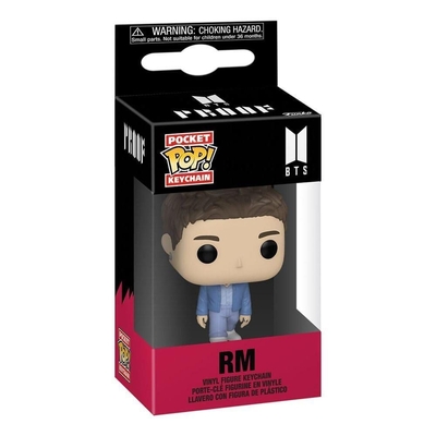 Product Funko Pocket Pop! BTS - RM Vinyl Figure Keychain EN,FR,ES,DE,IT,PT,NL,DK,SE,RU Pack / Carton Window Box with Plastic Film base image